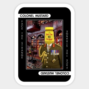 Colonel Mustard Sticker